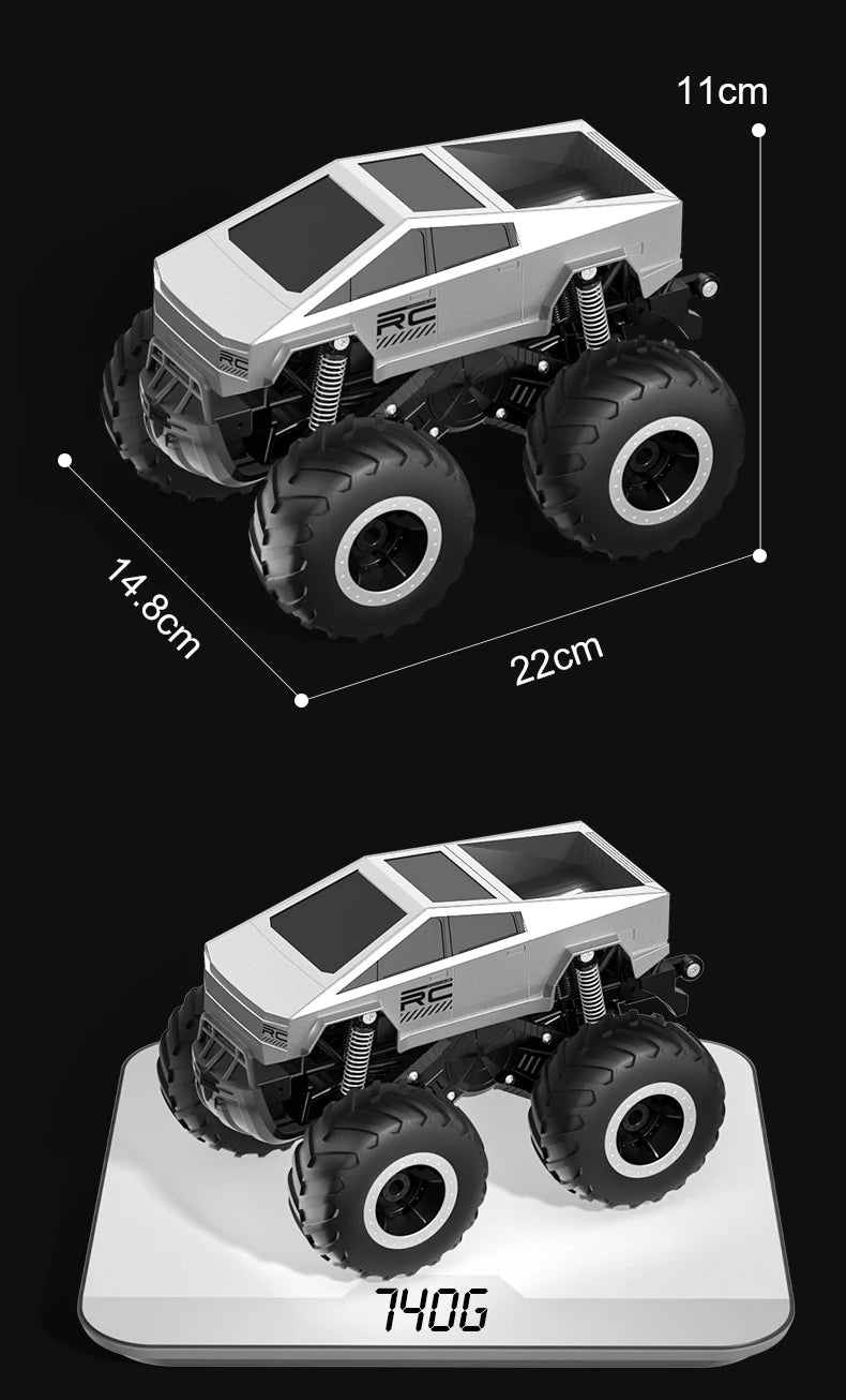 Cyber Truck Amphibious Off-Road RC Big Wheel Cyber Beast - arrmaparts