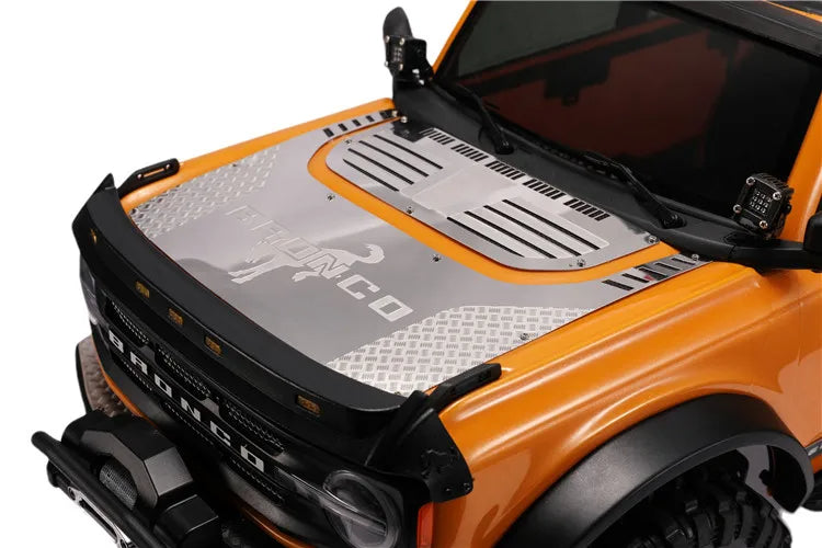Traxxas TRX-4 2021 Ford Bronco RC Metal Hood Armor - arrmaparts