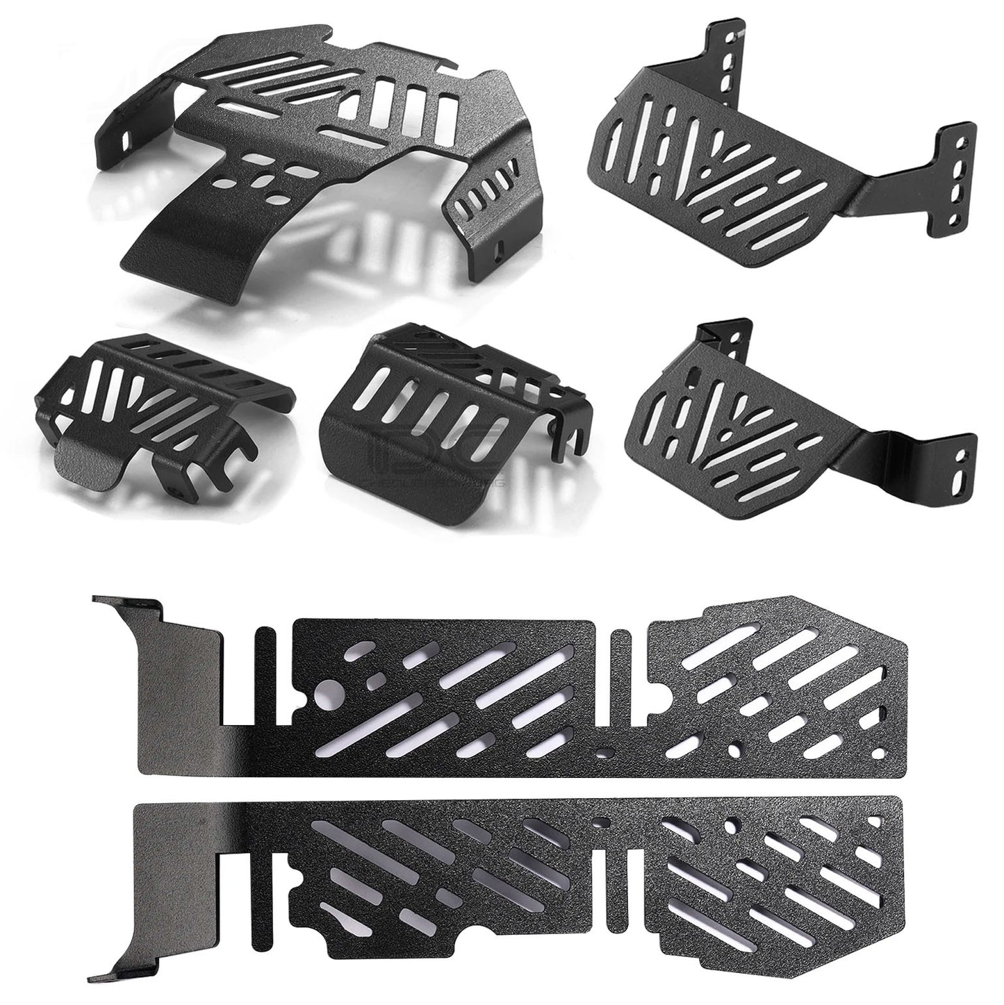 Traxxas TRX-4 2021 Ford Bronco RC Metal Under Chassis Armor Guard Axle Protector Skid Plate - arrmaparts