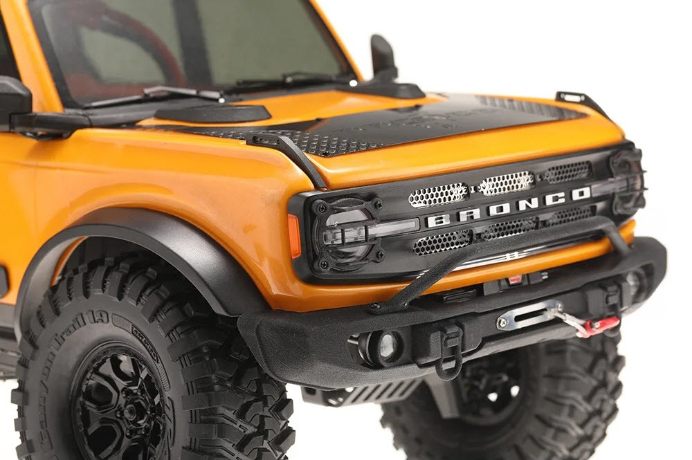 Traxxas TRX-4 2021 Ford Bronco RC Rugged Metal Front Bumper - arrmaparts